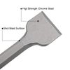 uxcell Scraping Chisel 50mm Dia. Masonry Drill Bit Hex Shank for Electric Jack Hammer Remove Scale Edging Chipping Tool