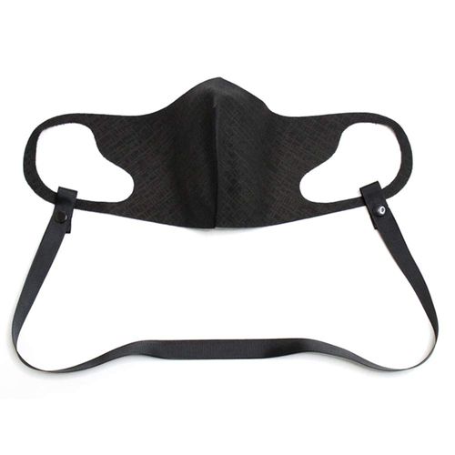MEDIK Comfort Graphene Mask Anti-Bacterial Mask with Neck Strap, Medium Size, Black MDK-MSK02