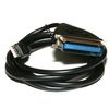 5ft USB to Parallel (Centronics CN36 Pin Male / IEEE1284) Converter Cable