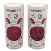 2 PACK - Nailmatic Kids Water Based Nail Polish “Sheepy" Clear Raspberry Glitter