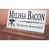 Physician Assistant Nameplate PA Gift - Solid Marble - Custom Name Plate for PAs