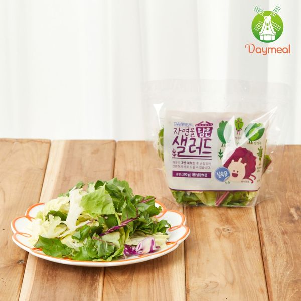 Daymeal Nature Salad Substantial B 100g x 10 packs Domestic vegetable mix Italian sauce 10 pieces