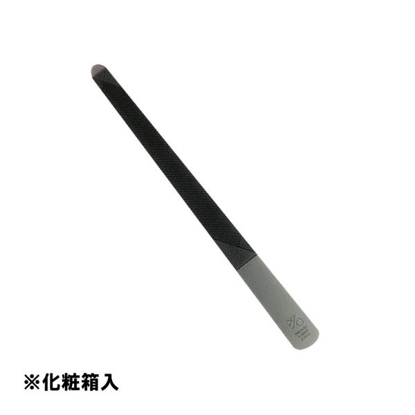 YOSHIDAYASURI nail file, black, size 140 in gift box (072196) 07-0655-0204