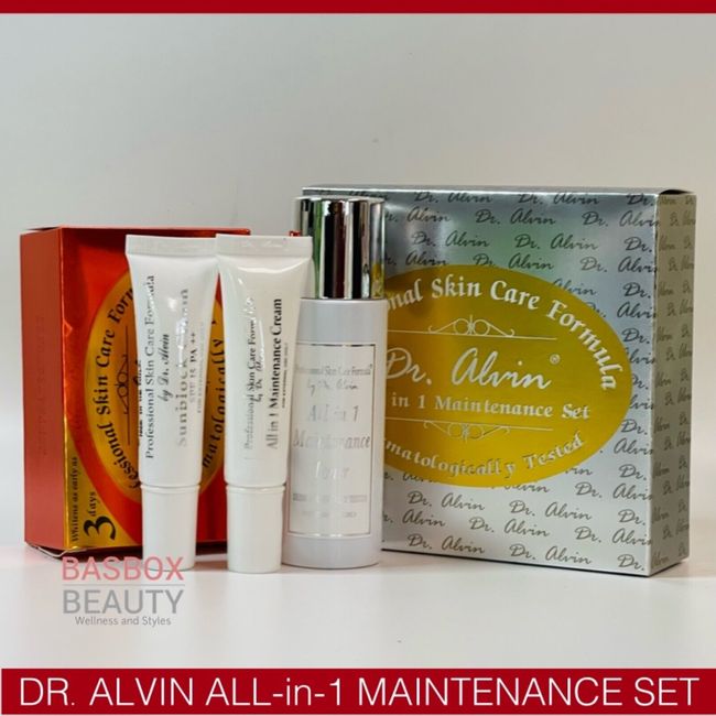 Dr. Alvin All-in-1 Maintenance Set (Fresh Stock) Exp 2023