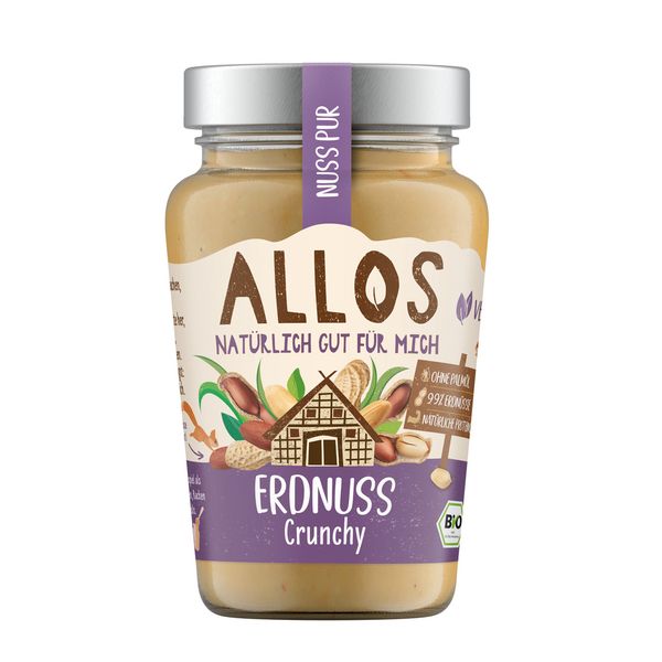 Allos Peanut Butter Crunchy 340g