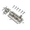 Door Bolt 50MM 2 INCH Chrome Plated Brass Bath Room Push Pull