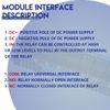 Innfeeltech 1pcs DC 12V Relay Module 8 Channel Relay with Optocoupler High or Low Level Trigger Expansion Board