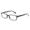 Kerecsen 4-Pack Rectangular Retro Style Men Reading Glasses Spring Hinges Comfortable Readers (+2.25, 2 Black 2 Tortoise)