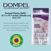 Dompel Plastic Refill for Wax Heating Devices | Model 3935 | 2 Pack of 6