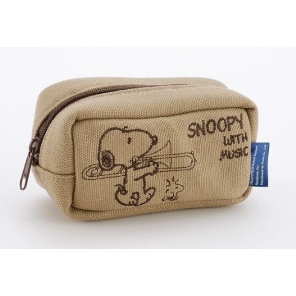 SNOOPY with Music Trombone Mouthpiece Pouch