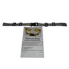 Sternum Strap Replacement, adjustable fits most Backpacks,1" wide chest strap Made in USA. (Silver)