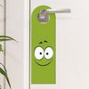 Love Face or Evil Face Door Hanger Angry Friendly Faces Peace