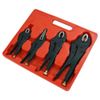 Lock Grip Plier Set 4pc Black Phosphate Finish 2 Pack/S