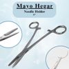 Stainless Steel Mayo Needle Holder 6" Serrated Tips Suturing Student Training