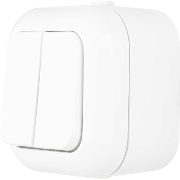 REV 005405 Atlantic Series Switch, Wet Room IP44, Two-Pole, Surface-Mounted, Schalter