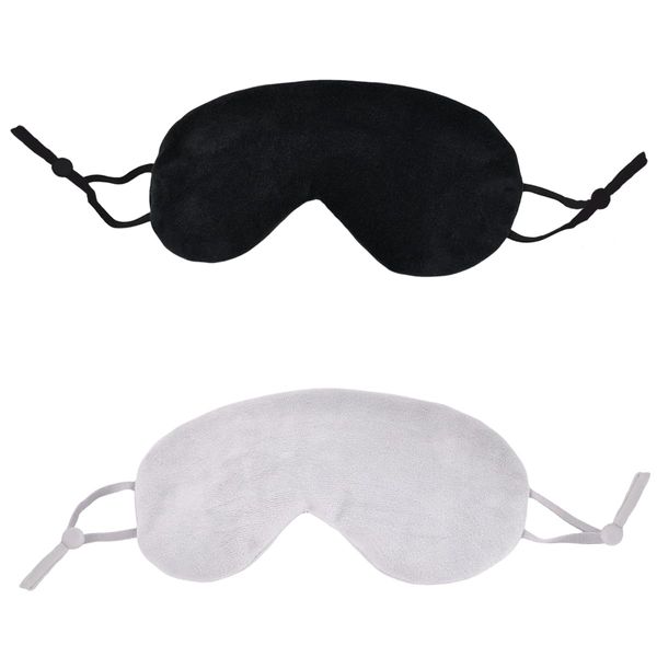 marysgift Eye Mask 2 Pack Sleep Eye Mask Shade Cover Sleeping Blindfold for Men Women Suitable for Lunch Break/Travel/on The Plane/Hotel/Camping,YZ0201