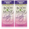 Body Mint Lady for Feminine Deodorant Protection (2 Pack)