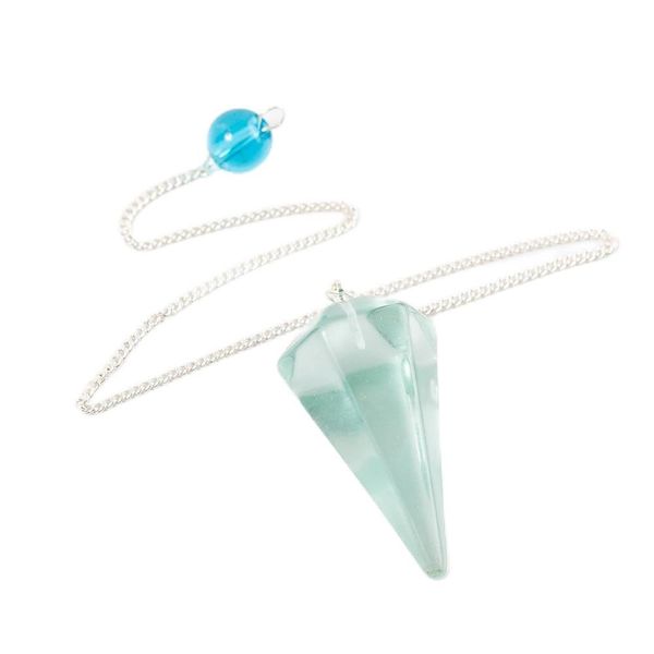 Mystic Moments Blue Obsidian Faceted Pendulum