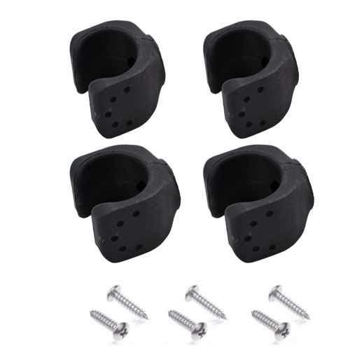 YYST Flashlight Mounting Brackets 4/PK - No Flashlight -Two Big - Two Small