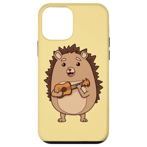 iPhone 12 mini Cartoon hedgehog playing ukulele Case