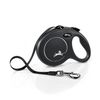 flexi New Classic Retractable Lead Tape Large 5m, Black