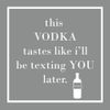 Paperproducts Design Beverage Napkin, This Vodka