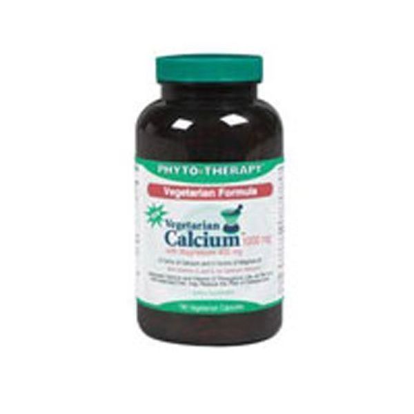 Vegetable Calcium with Magnesium  180 VCaps By Phyto Therapy