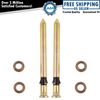 6 Piece Door Hinge Pin & Bushing Kit Upper & Lower LH or RH Side for Chevy GMC