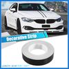 VekAuto 1.2" Width 164ft Length Decorative Strips Black for Car Motorcycle Auto Accessories