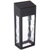 Classy Caps Black Aluminum Lancaster Deck & Wall Light - 2 pk