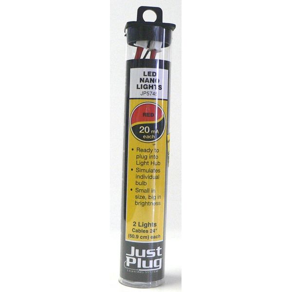 Just Plug Lighting System Red LED Nano Lights