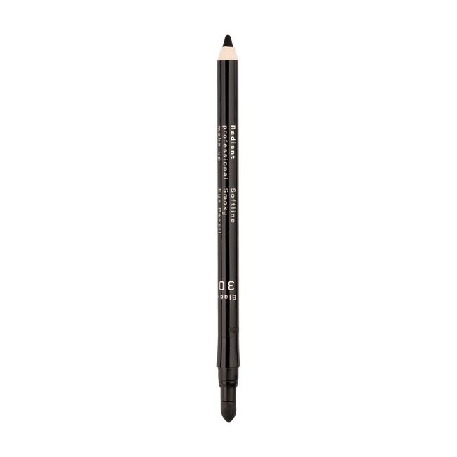 Radiant Professional Softline Waterproof Eye Pencil with Smudging Tool - Long Lasting Under Eye Liner for Women, For the Perfect Smoky Eye, Smoky Black (30)