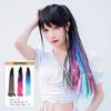 Tefure Q37-1 Dance Extensions, Kids, Braided Hair Attachment, Black with Video