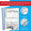 Cherry Carbonless NCR Risk Assessment Form Duplicate Book A4 50 Sets