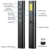 Powerpoint Clicker for Presentation, 2.4GHz Wireless Presenter Remote Presentation Pointer PPT Clicker Slide Advancer Computer Clicker Support Hyperlink Volume
