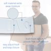 Core Products Corfit LS Lumbar Support Adjustable Back Brace for Pain Relief, Men/Women - White, Medium/Large