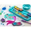 Faber-Castell Connector Paint Box - 12 Colours Turquoise