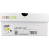Geox J KODETTE Gir Sandal, Black, 35 EU