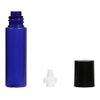 Mini Bottle Container 10ml, Cobalt, Set of 5 [Cosmetics Containers] [Blackout purabotoru]