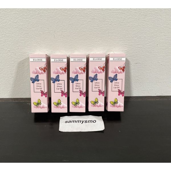 ELOISE Ultra Glow Lip Oil- RUBY 6.5 ml/.27 fl oz x5 tubes
