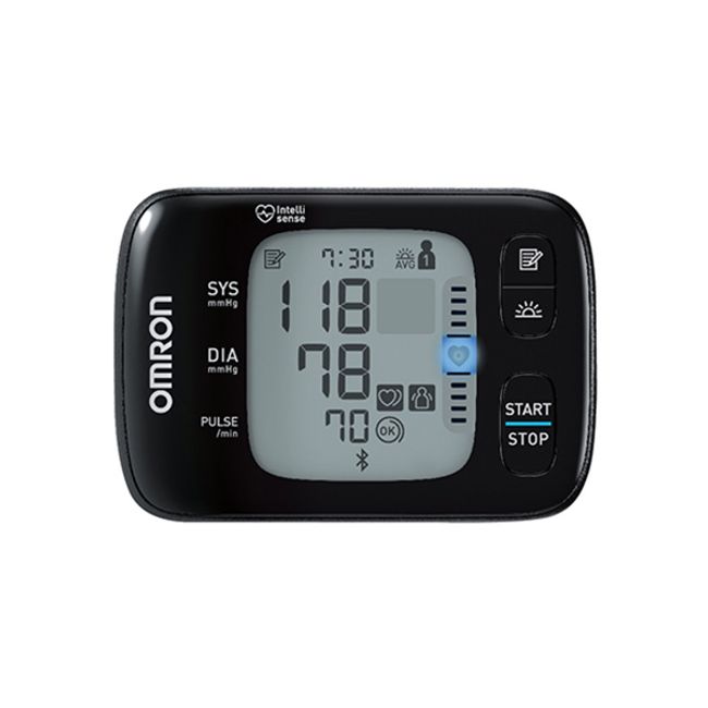 Omron HEM 6232T Arm Wrist Blood Pressure Monitor (Black) Bluetooth
