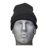 Blackrock Black Woolly Beanie Hat with Thinsulate Lining for Maximum Warmth