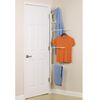 Household Essentials Hinge-It Clutterbuster Family Towel Bar, Valet White
