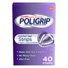 Super Poligrip Comfort Seal Denture and Partials Adhesive Strips, 40 Count (Pack of 4)