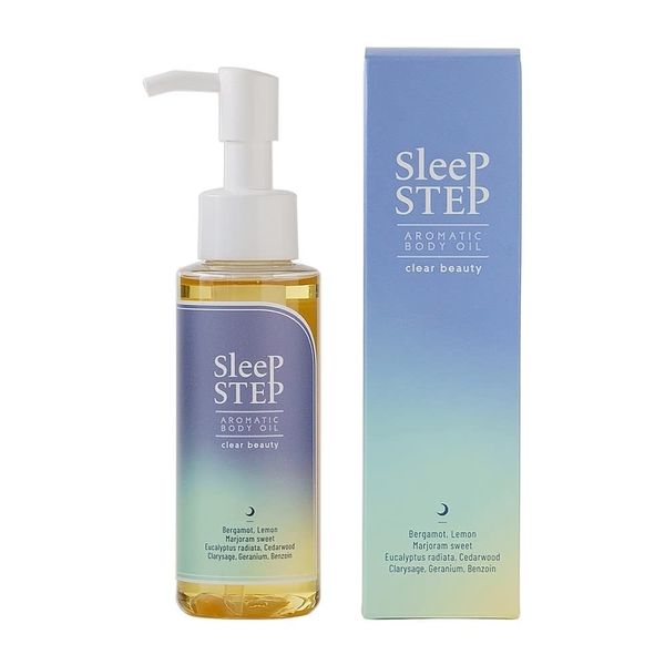 SLEEP STEP Body Oil, Clear Beauty, 3.4 fl oz (100 ml)