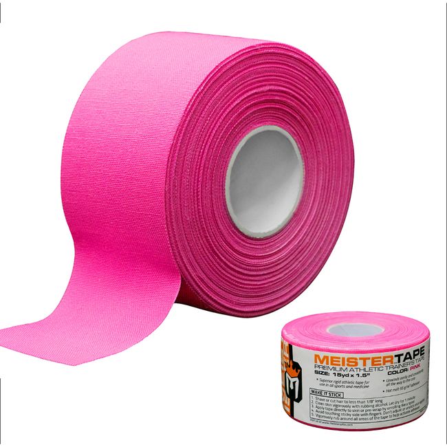 Meister Premium Athletic Trainer's Tape, Pink