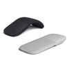 J-ouuo Bluetooth Foldable Wireless Ergonomic Arc Touch Computer Mouse Silent PC Mouse(Black)