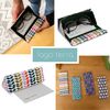 LAGO TERRA Premium Printed Foldable Triangular Glasses Case - Kaleidoscopic
