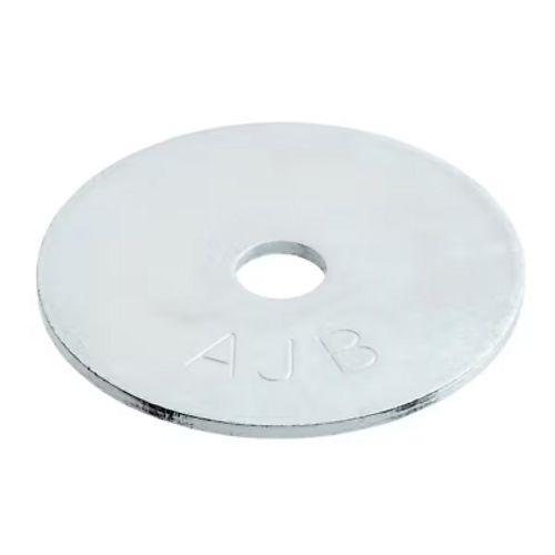 100 Pack 3/16 in. I.D. Zinc Plated Bolts Screws Nut Fender Flat Washers 590507