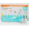 Pen + Gear Small Journal Kit 32 Pieces Orange
